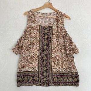 St John's Bay Women's Blouse Size L Lightweight Feminine Classic